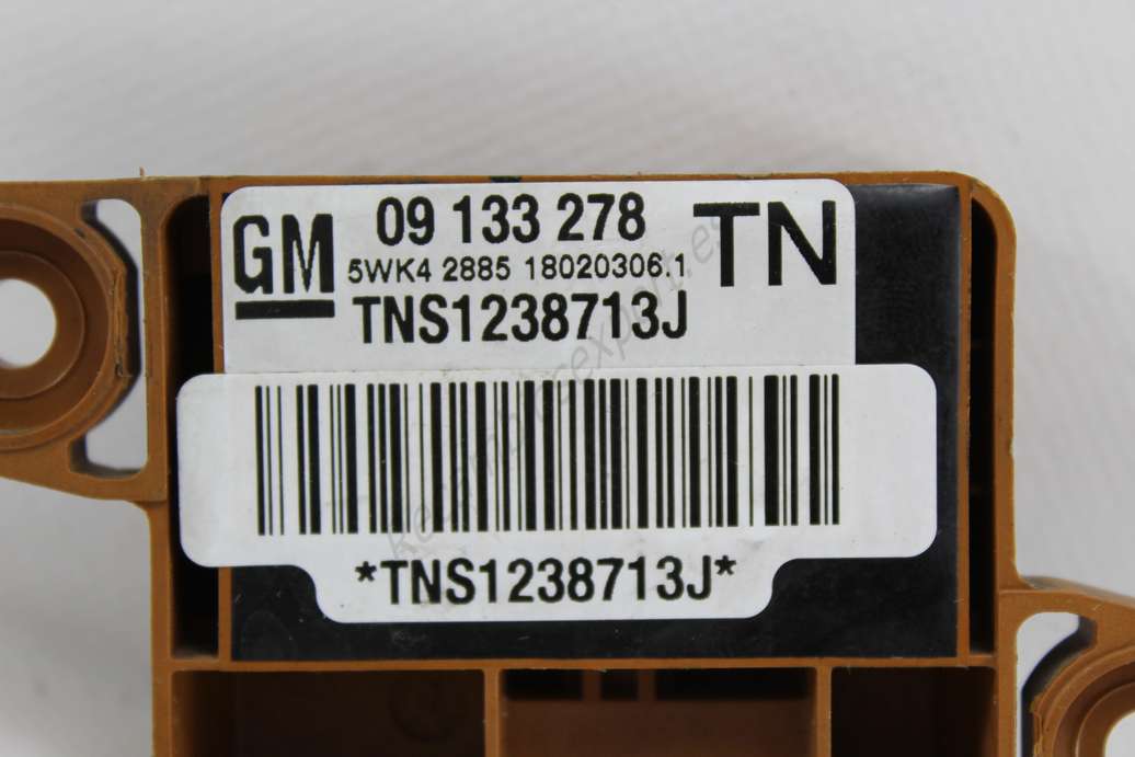 Sensor de airbag Opel Astra GM 09133278 09 133 278 Siemens 5WK42885 5WK4 2885 - foto 2