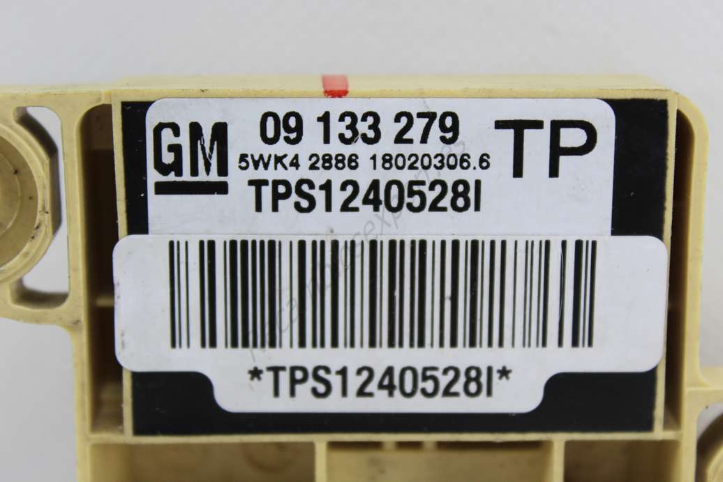 Sensor de airbag Opel Astra GM 09133279 09 133 279 Siemens 5WK42886 5WK4 2886 TP TPS1240528I - foto 2