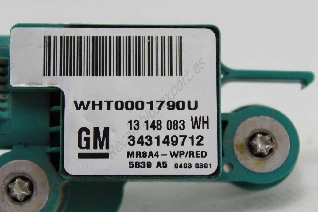 Sensor de airbag Opel Meriva 13148083 13148083WH 13 148 083 WH 343149712 - foto 2