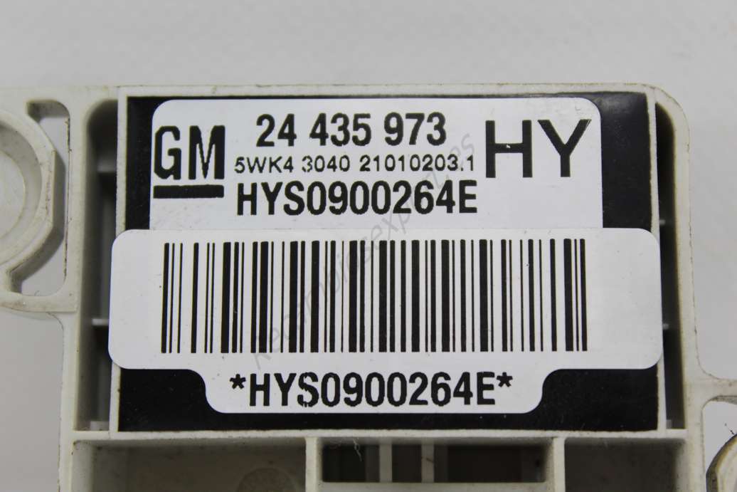 Sensor de airbag Opel Vectra B 24435973 24 435 973 HY Siemens 5WK43040 5WK4 3040 - foto 2