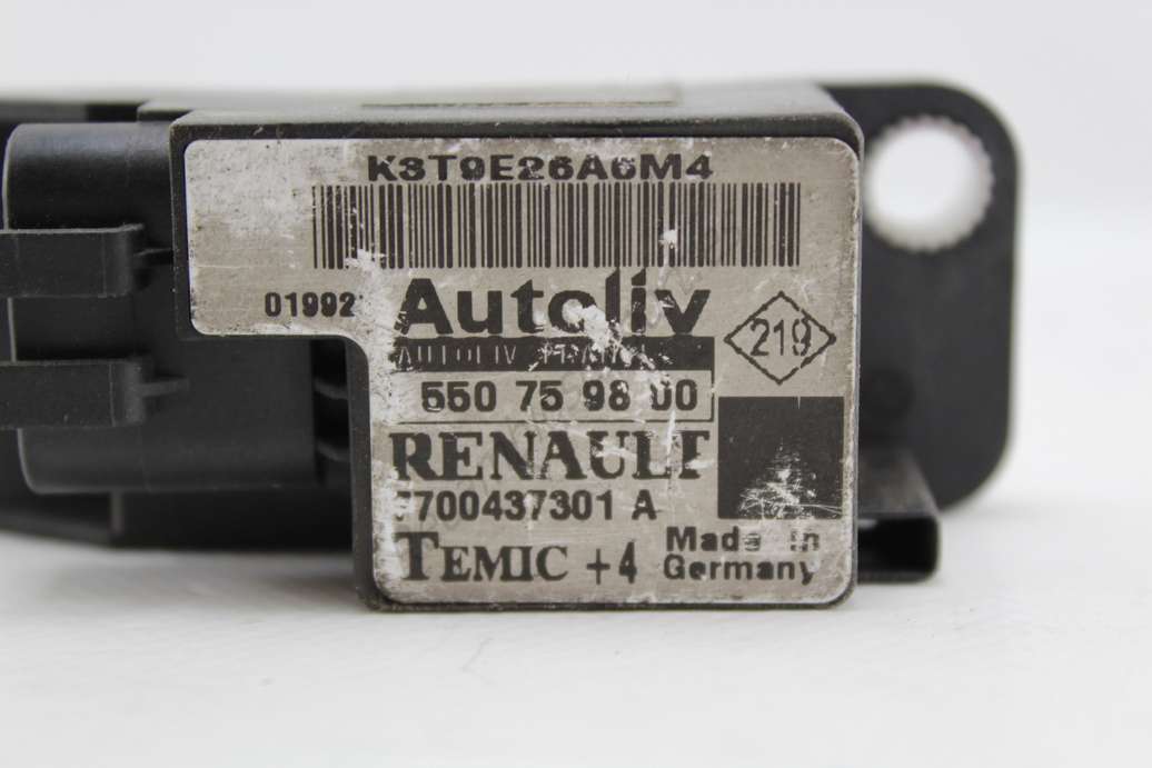Sensor de airbag Renault Megane 7700437301A 7700437301 A Autoliv 550759800 550 75 98 00 - foto 2