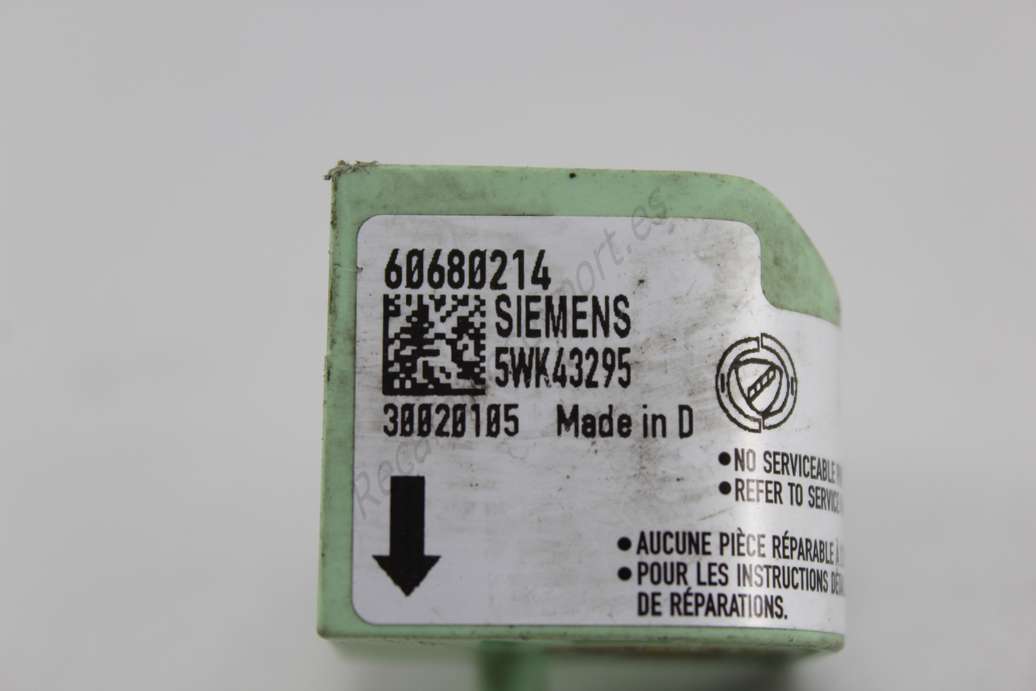 Sensor de airbag dispositivo Alfa Romeo 156 60680214 Siemens 5WK43295 - foto 2