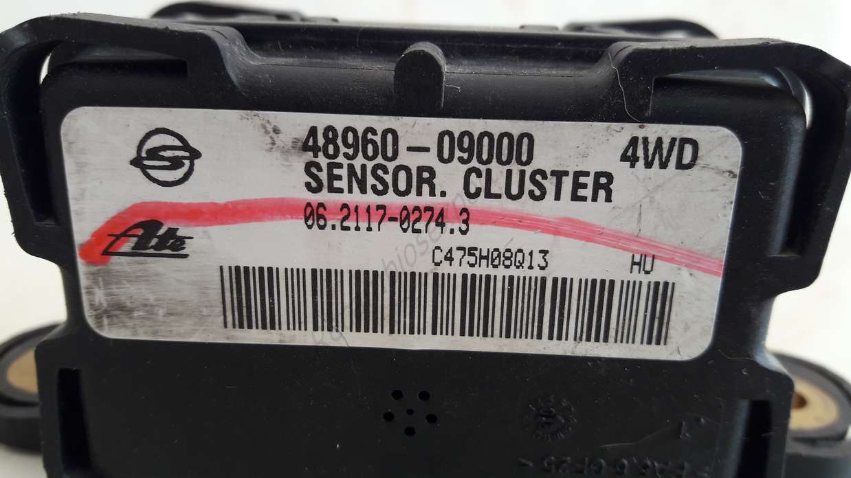 Sensor de guiñada  Ssangyong Kyron 4896009000 48960 09000 ATE 06 2117 0274 3 06211702743 - foto 2
