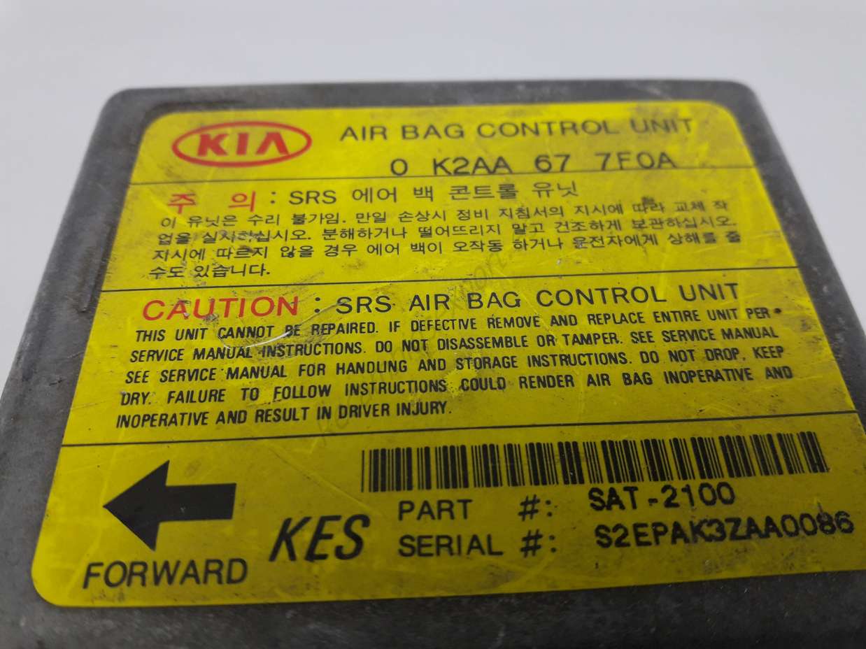 Centralta de Airbag KIA Shuma MOBIS 0 K2AA 67 7F0A 0K2AA677F0A - foto 2