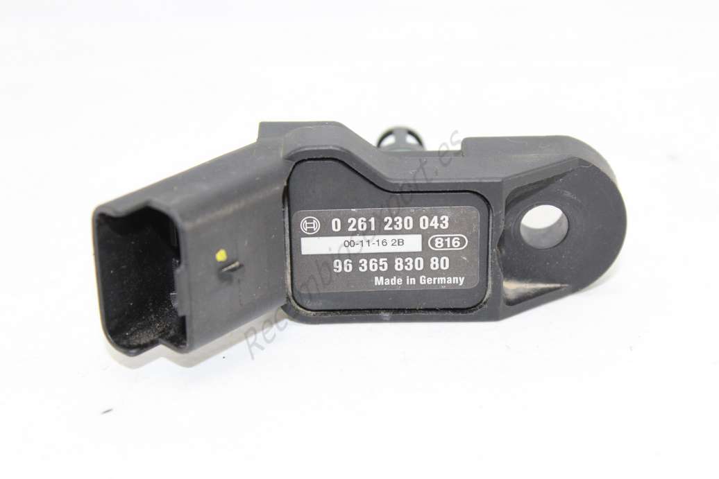 Sensor de presión del colector Peugeot Citroen 9636583080 96 365 830 80 Bosch 0261230043 0 261 230 043 - foto 1