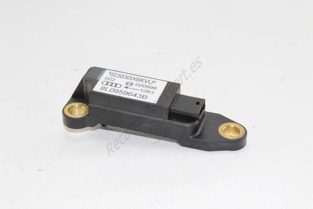 Sensor impacto de airbag Audi A3 8L0959643B - foto 1