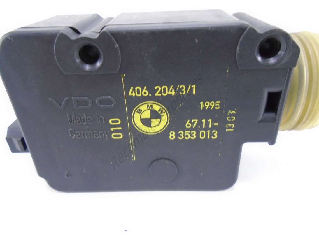 Servomotor tapa del depósito BMW 67118353013 67.11-8353013 67.11-8 353 013 - foto 2