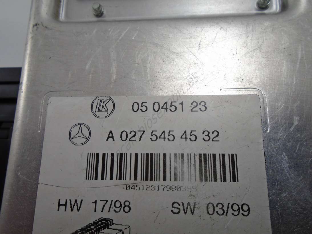 Centralita módulo Sam Mercedes W220 A0275454532 A 027 545 45 32 05045123 05 0451 23 - foto 3