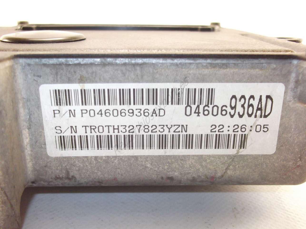 Transmisión controlador Chrysler P04606936AD 04606936AD TR0TH327823YZN - foto 2
