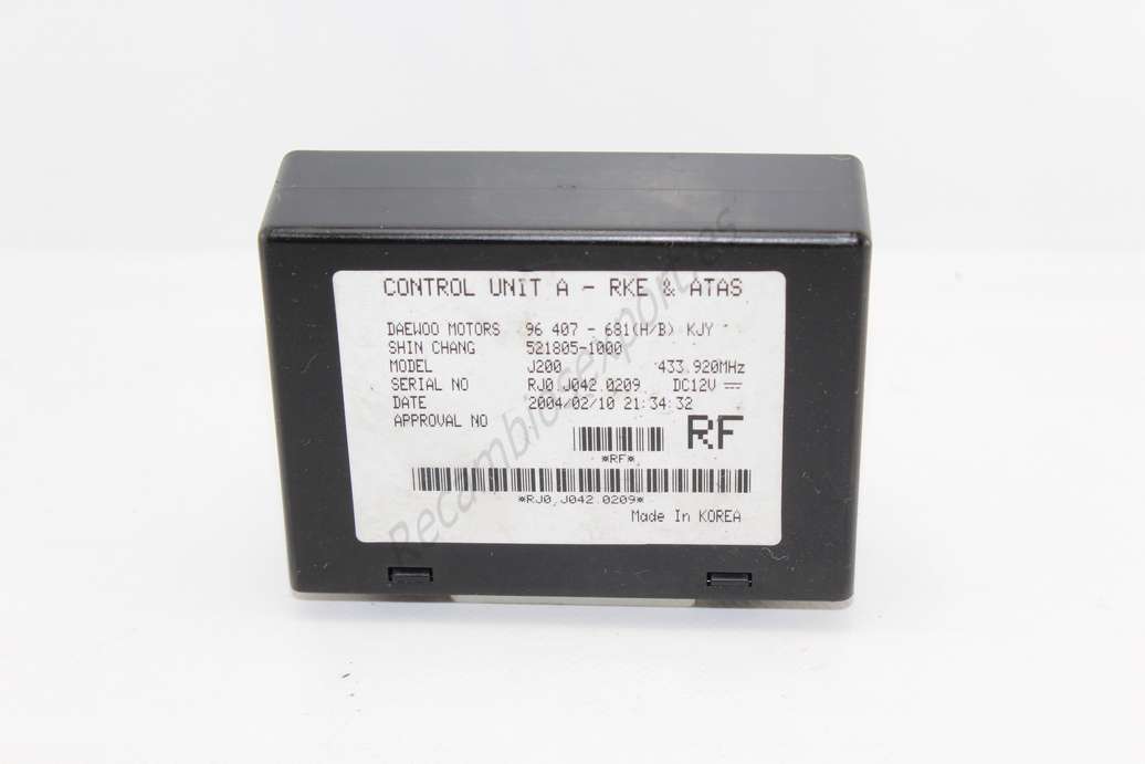 Modulo de carroceria Chevrolet Lacetti Nubira 96407681 (H/B) 5218051000 521805-1000 - foto 1