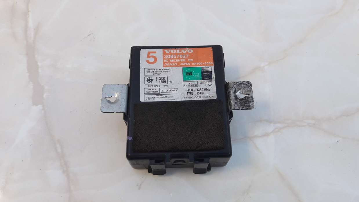 Unidad de control del inmovilizador Volvo S40 30857627 1513008380 151300-8380 - foto 1