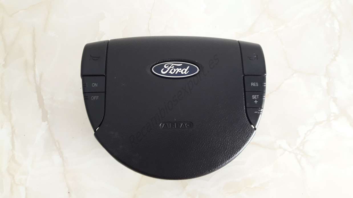 Airbag de volante con botonera de crucero Ford Mondeo 3S71F042B85DCW 3S71 F042B85 DCW 305177199001AA 305177199001-AA 1S7T9E740AE 1 S 7T 9E740 AE - foto 1