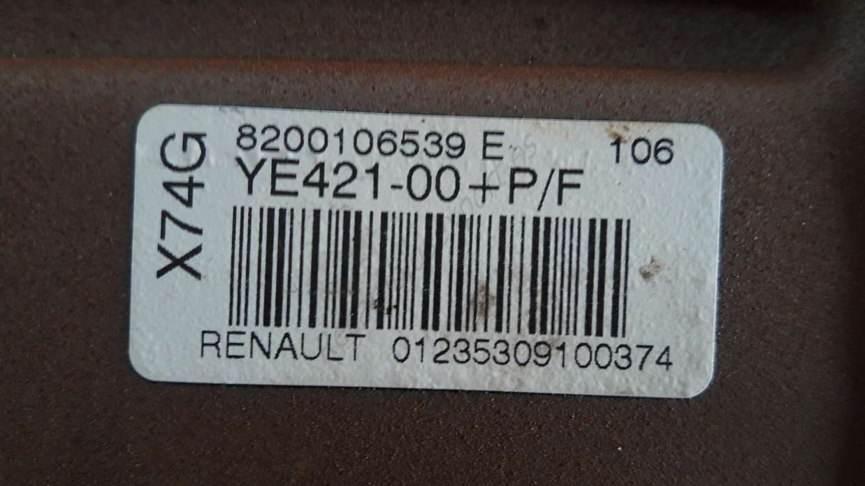 Airbag delantero derecho Copiloto Renault Laguna 8200106539E 8200106539 E X74GYE42100PF X74G YE421-00+PF - foto 2