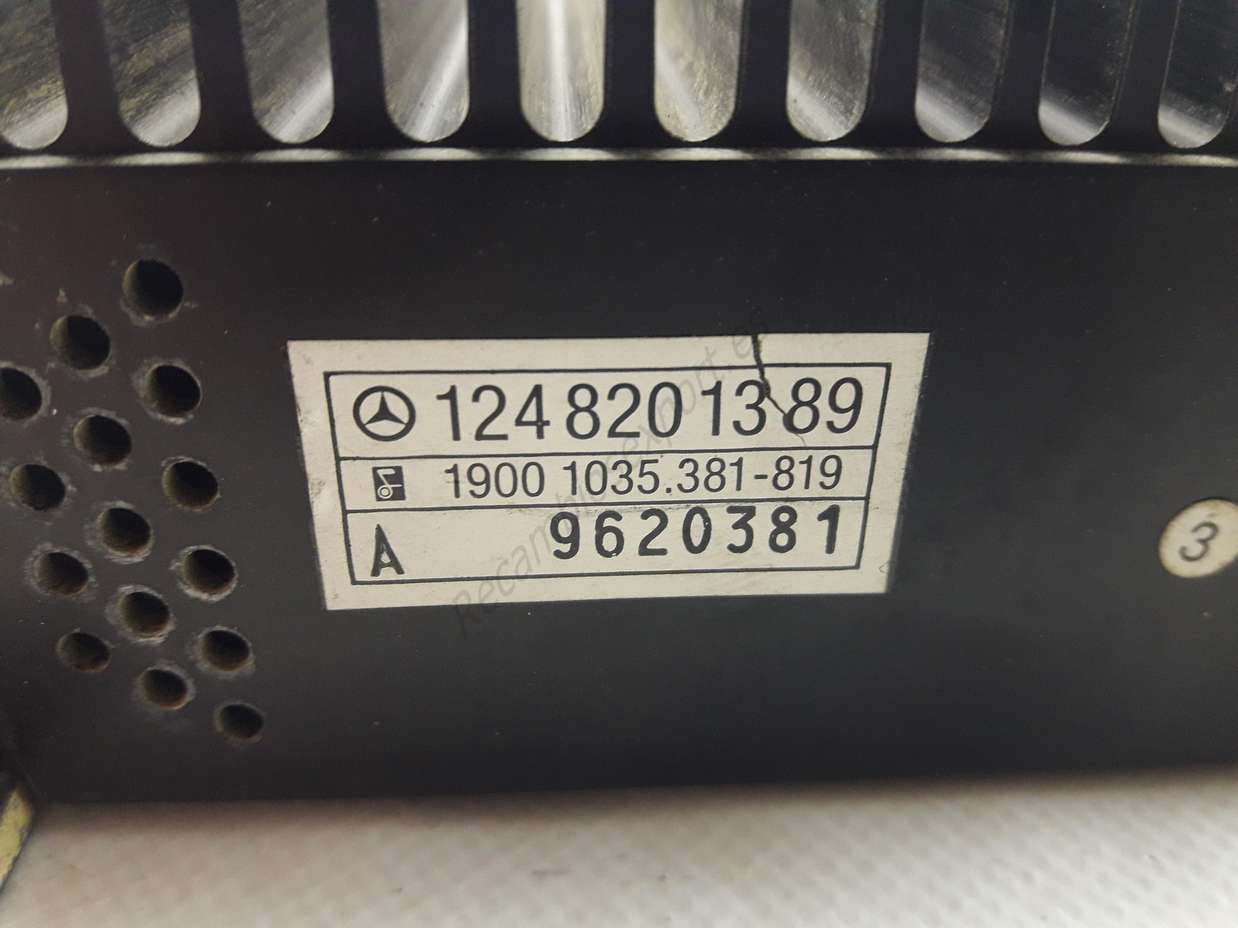 Amplificador Mercedes 124 820 13 89 1248201389 9620362 19001035.381-819 - foto 2