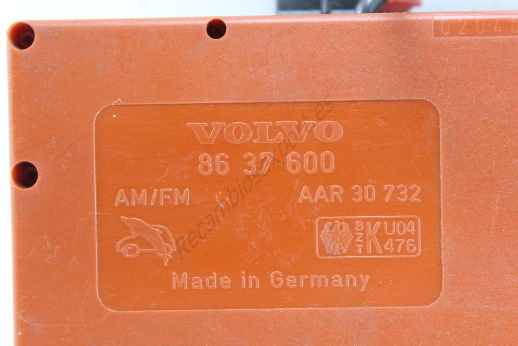 Antena de amplificador volvo s80 8637600 86 37 600 - foto 2