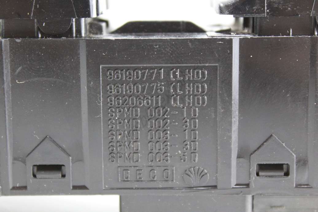 Botonera elevalunas Daewoo Nubira Tacuma Leganza 621W01620 96190771 96190775 96206611 - foto 2