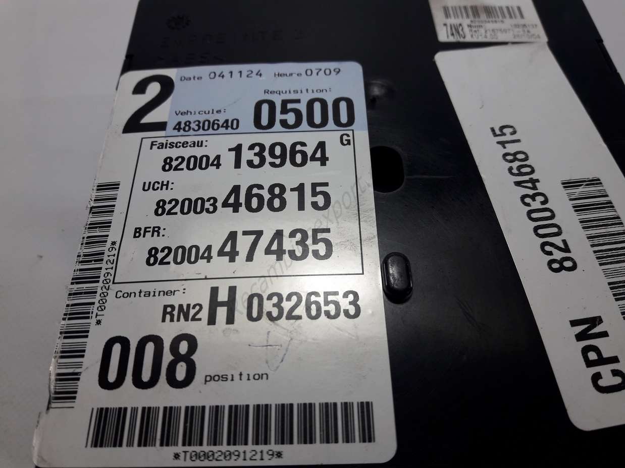 Caja de fusibles Renault 8200346815 8200413964 8200447435 - foto 2