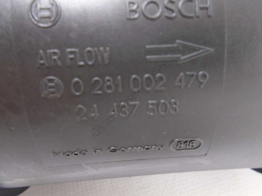 Caudalimetro Opel Vectra C 24437503 Bosch 0281002479 0 281 002 479 - foto 2