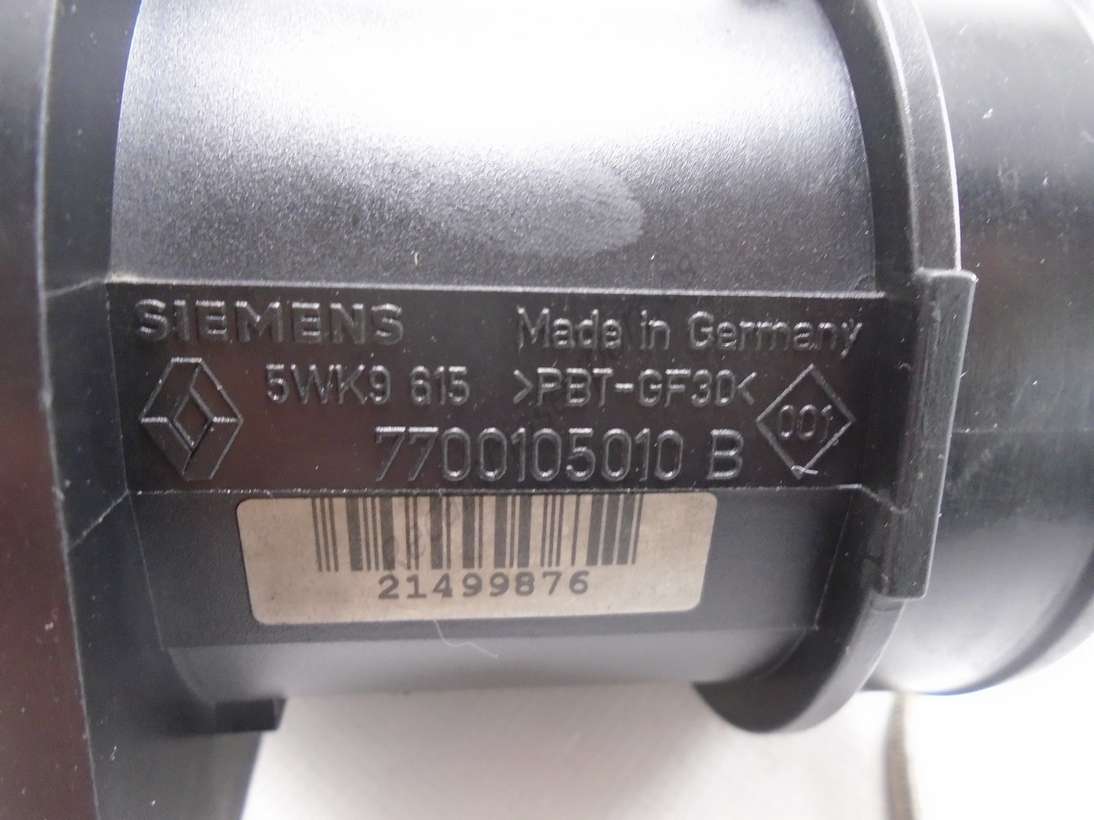Caudalimetro Renault Laguna  7700105010 7700105010B 7700105010 B SIEMENS 5WK9615 5WK9 615 - foto 2