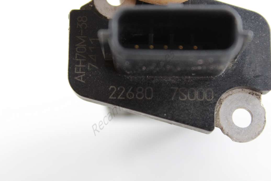 Caudalímetro Nissan  226807S000  22680 7S000 AFH70M38 AFH70M 38 - foto 2