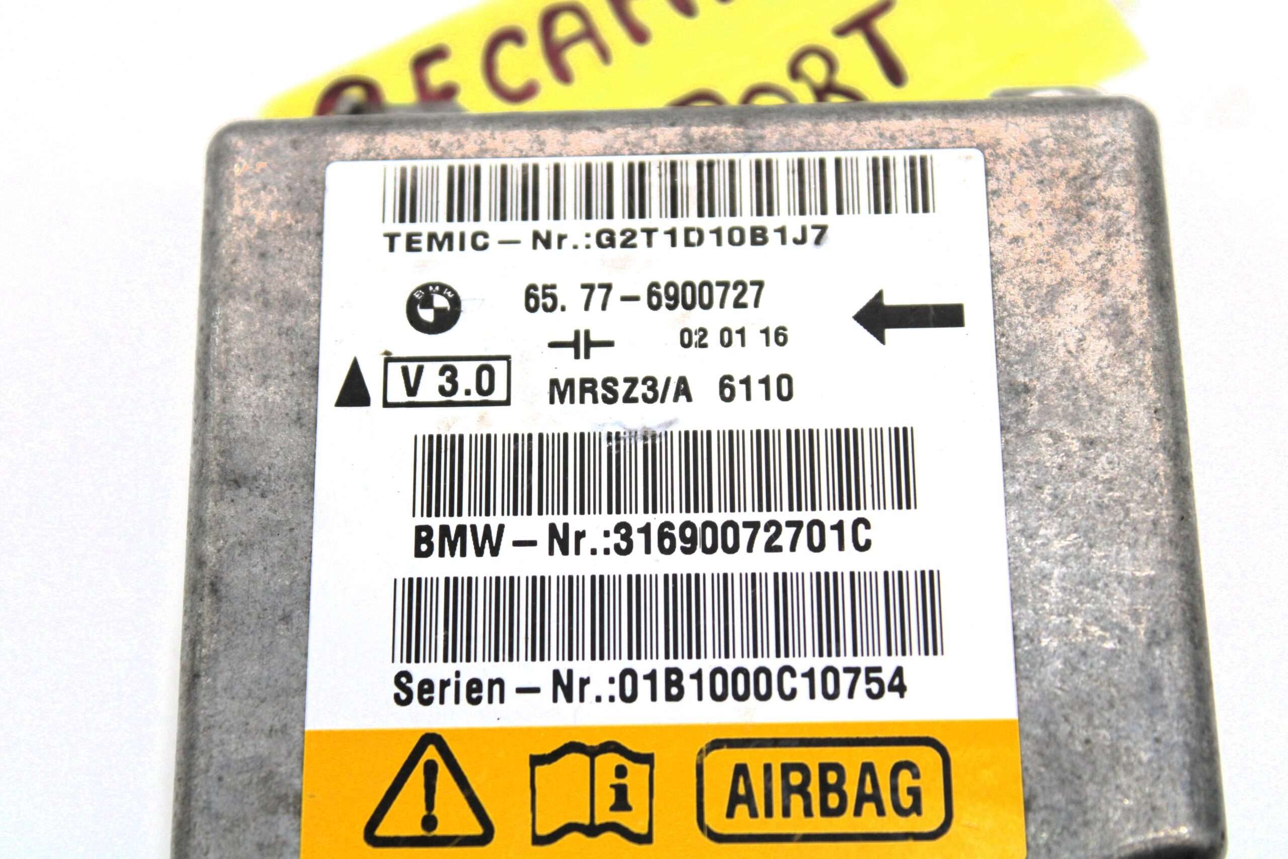Centralita de Airbag BMW E53 X5 E46 - foto 2