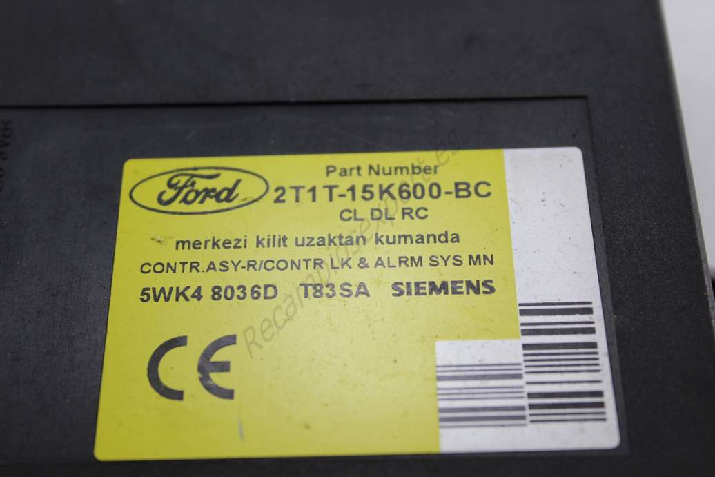 Centralitade comfort Ford Tourneo Tranzit 2T1T15K600BC Siemens 5WK48036D 5WK4 8036D T83SA - foto 2