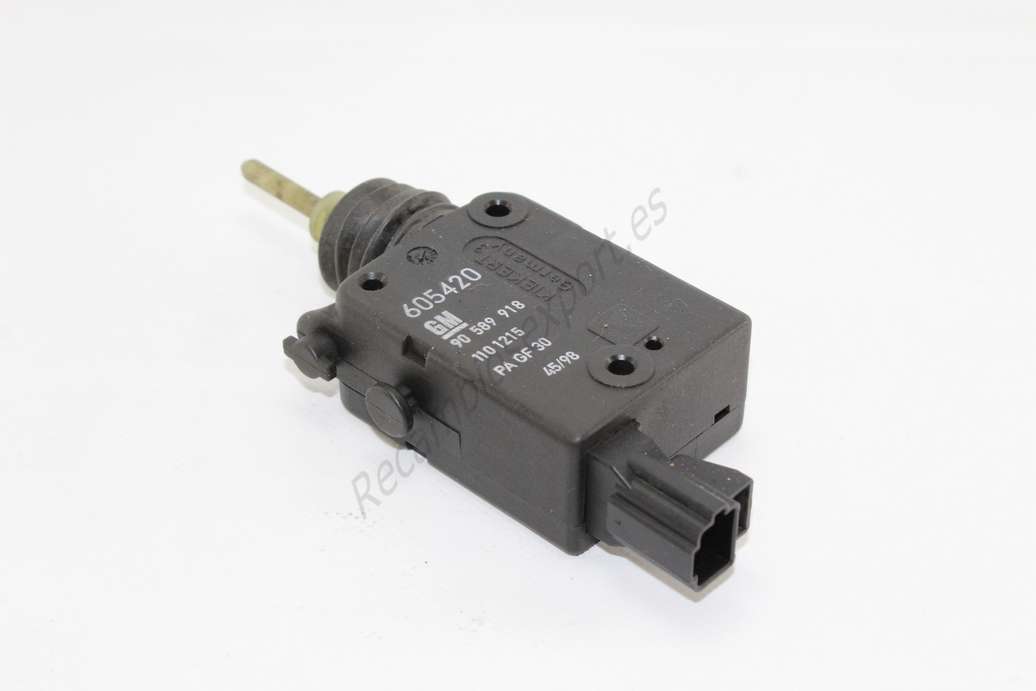 Cerradura depuerta de combustible Opel Astra G Zafira 605420 GM 90589918 90 589 918 - foto 1