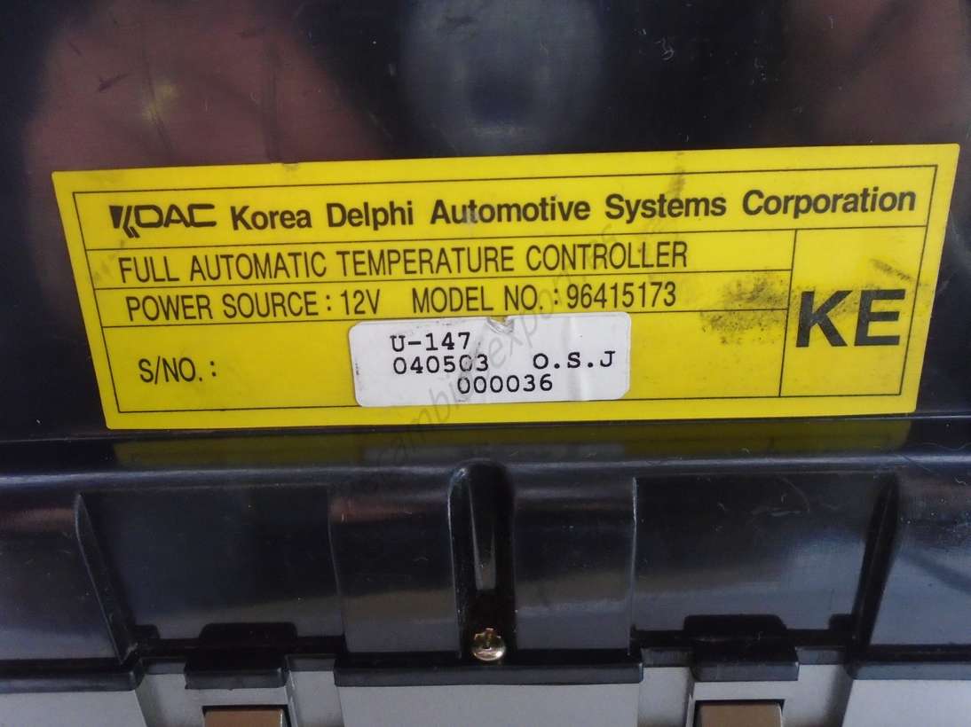 Clima panel Daewoo Tacuma 96415173 Delphi - foto 2