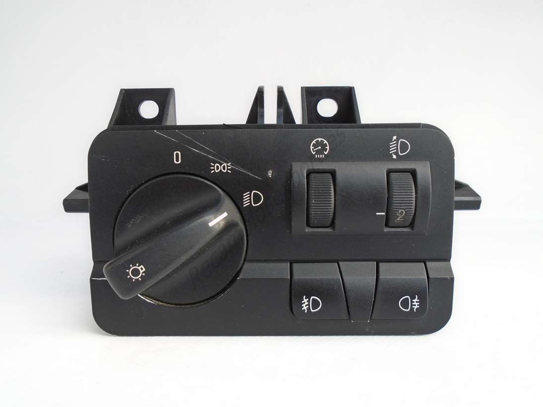 Conmutador de luces BMW E46 61318383226 61 31 8 383 226 086480051 0055434 LOEWE HW 06 SW 1 . 1A - foto 1