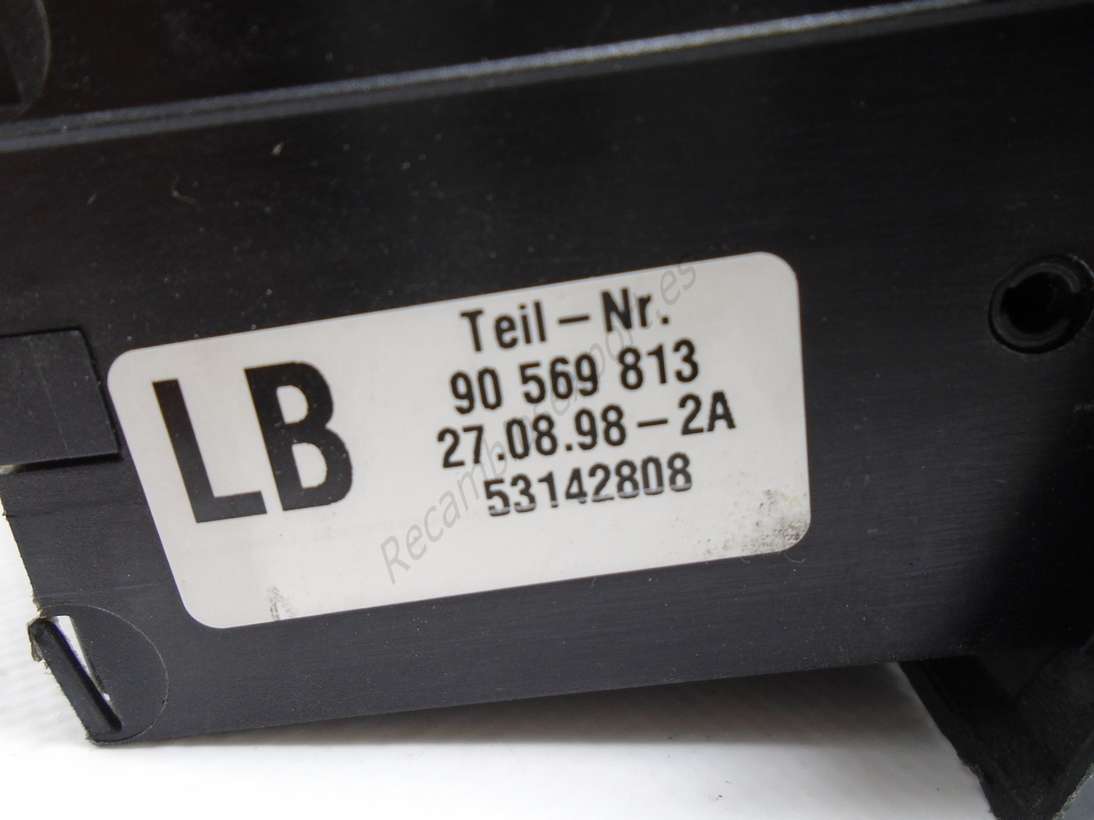 Conmutador de luzes Opel Vectra B 90569813 90 569 813 53142808 LB - foto 2
