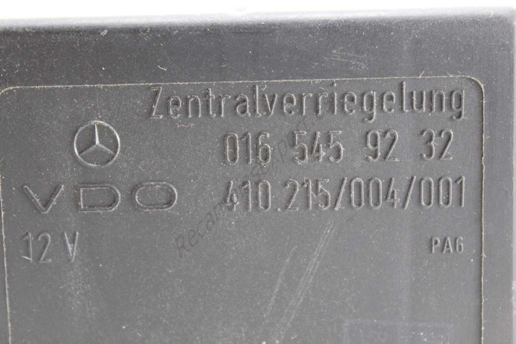 Controlador de cierre centralizado Mercedes W638 0165459232 016 545 92 32 VDO 410215004001 410.215/004/001 - foto 2