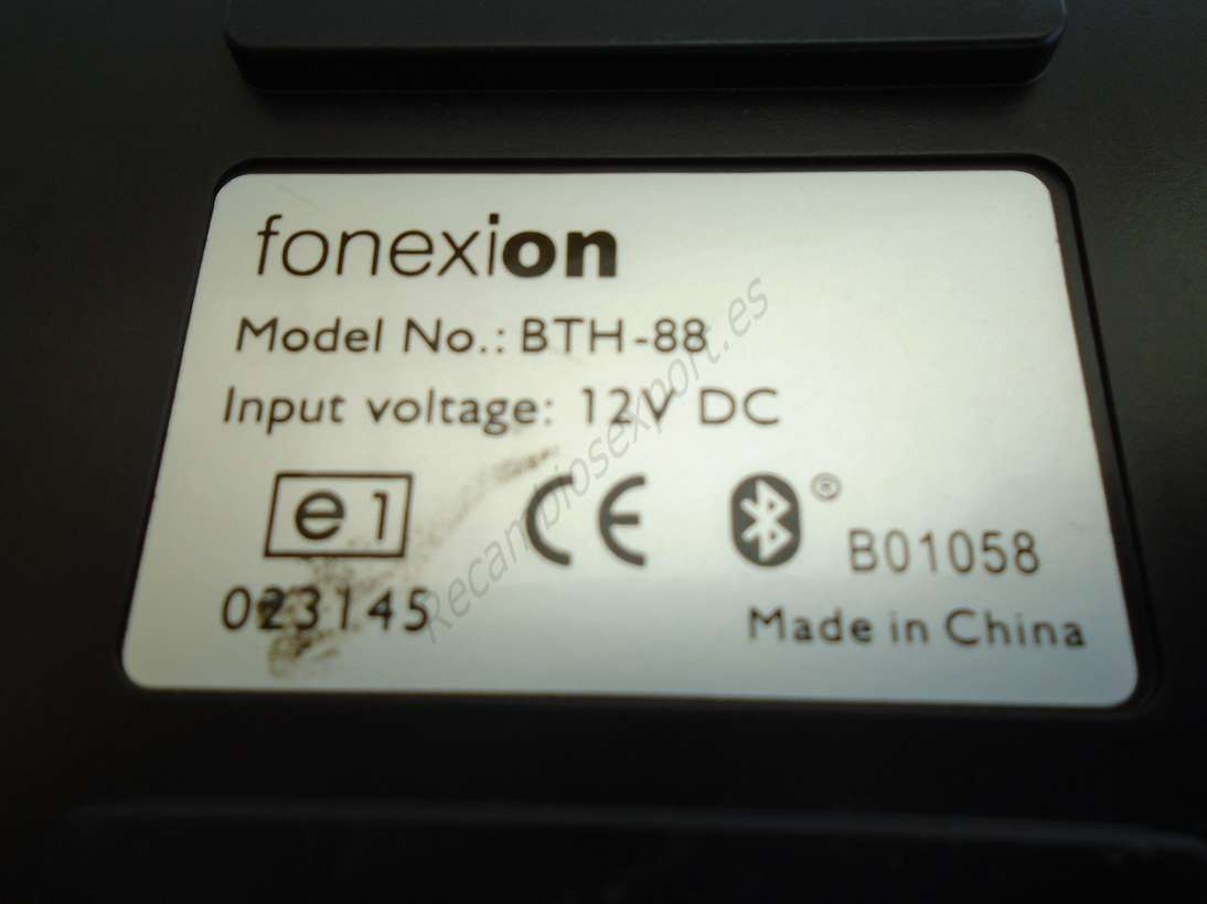 FONEXION BTH-88 BTH8812V DC B01058 - foto 2