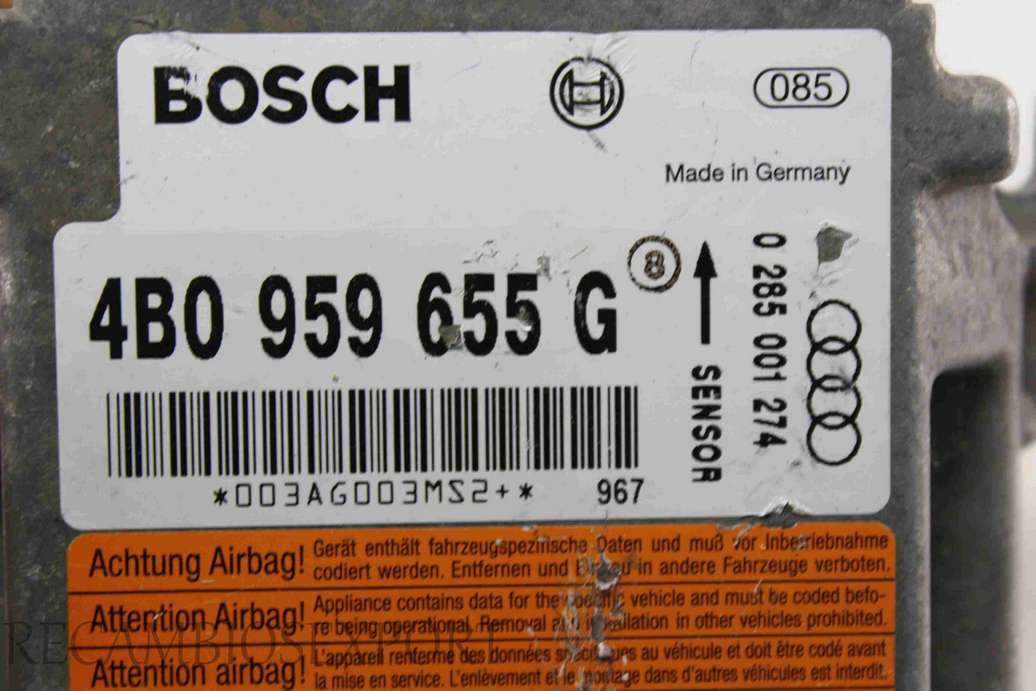 Centralita de airbag  Audi A6 C5 - foto 2