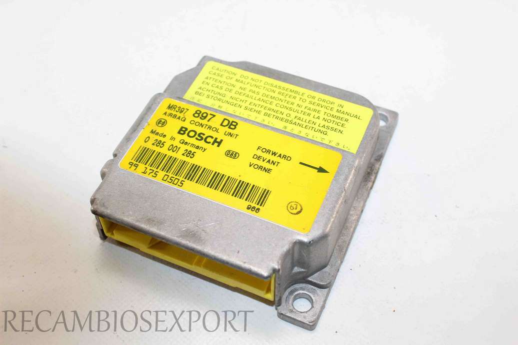 Centralita de airbag Mitsubishi Carisma MR397897DB MR397897 DB MR397 897 DB Bosch 0285001285 0285001285 - foto 1