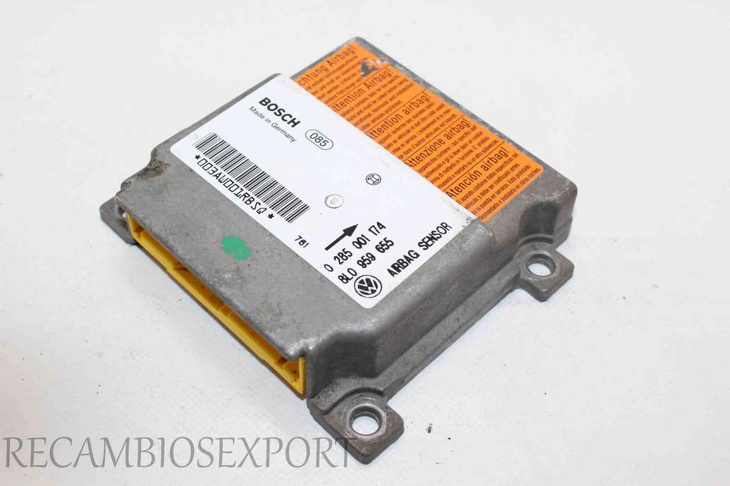 Centralita de airbag Volkswagen Passat Berlina 8L0959655 8L0 959 655 0285001174 0 285 001 174 - foto 1