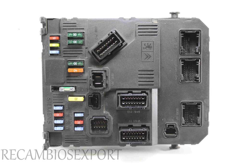 Caja de fusibles Peugeot 206 9652474780 Siemens S118085220C S118085220 C MG - foto 1