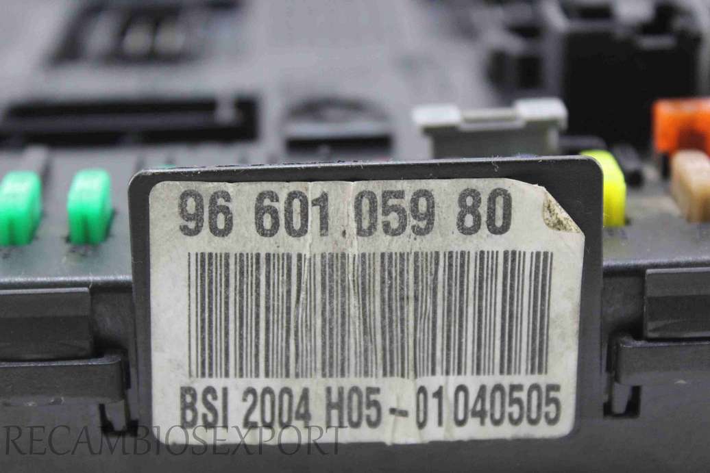 Caja de fusibles Peugeot Citroen 9660105980 281148373A - foto 3
