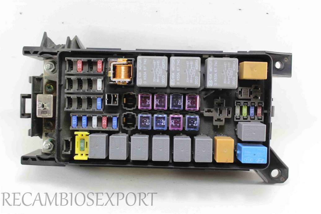 Caja de fusibles Kia Sorento EX Bj06 911613E010 91161-3E010 - foto 1