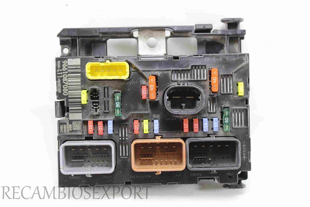 Caja de fusibles Peugeot 307 9661087080 BSM-L11 - foto 1
