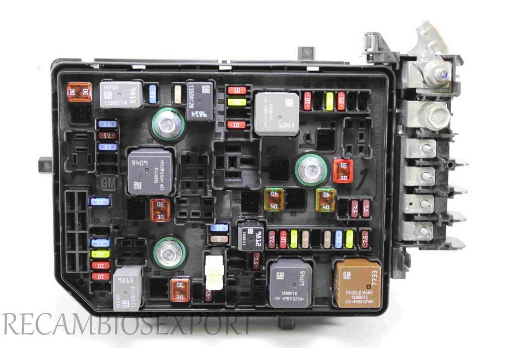 Caja de fusibles Opel Astra Chevrolet Camaro 39040853 812461952 - foto 1