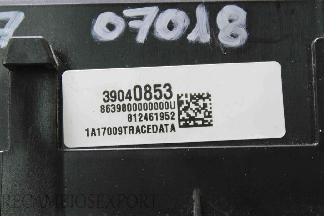 Caja de fusibles Opel Astra Chevrolet Camaro 39040853 812461952 - foto 3
