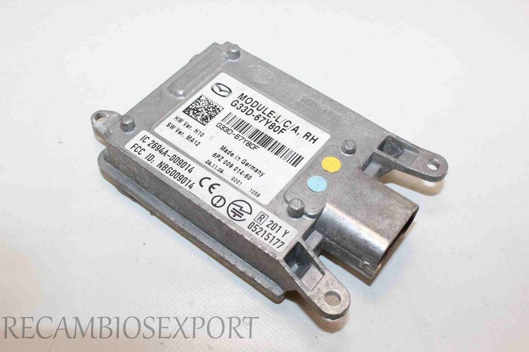 Centralita del motor Mazda RX-8 G33D67Y80F G33D-67Y80F 6PZ00901460 6PZ 009 014-60 - foto 1