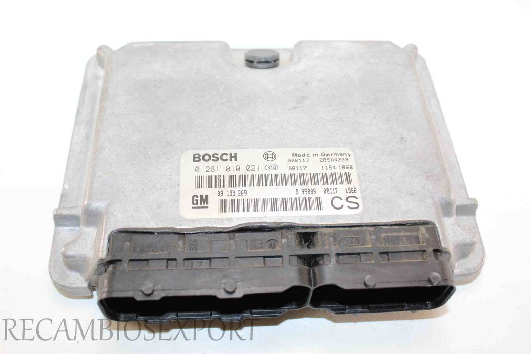 Centralita del motor Opel Zafira 09133269 09 133 269 BOSCH 0281010021 0 281 010 021 - foto 1