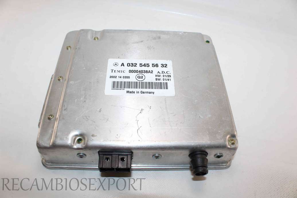 Centralita del motor Mercedes W211 W215 W230  A0325455632 A 032 545 56 32 Temic 00004038A2 Q2 - foto 1