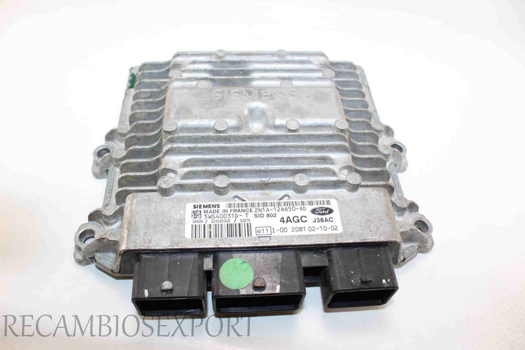 Centralita del motor Ford Fusion Fiesta Focus 2N1A12A650AD 2N1A-12A650-AD Siemens 5WS40031D-T SID 802 - foto 1