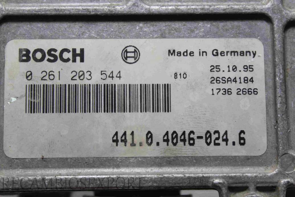 Centralita del motor Skoda Felica 441040460246  441.0.4046-024.6  Bosch 0261203544 0 261 203 544 - foto 2