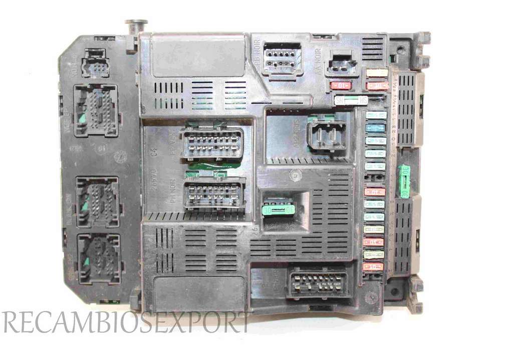 Caja de fusibles BSI Peugeot 307 9636760580E 9644098280 - foto 1