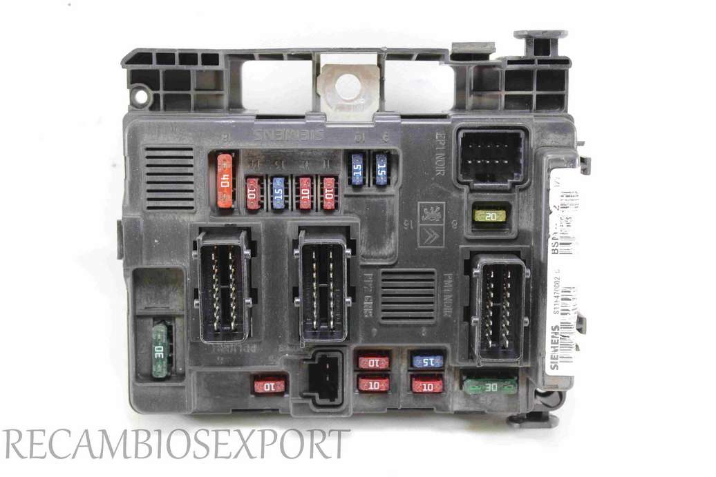 Caja de fusibles Peugeot Citroen Siemens  964349898000 9643498980-00 - foto 1