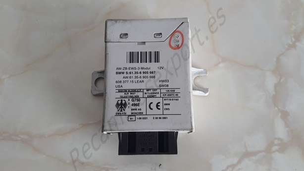 Inmovilizador BMW E38 E39 E53 E46 61356905667 61356905666 - foto 1