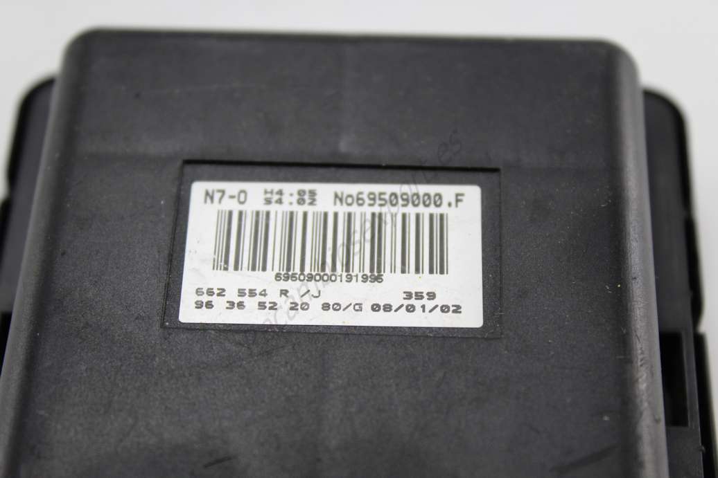 Inmovilizador Citroen Xsara 9636522080G 9636522080 G 69509000F 69509000.F 662554RJ 662 554 RJ - foto 2